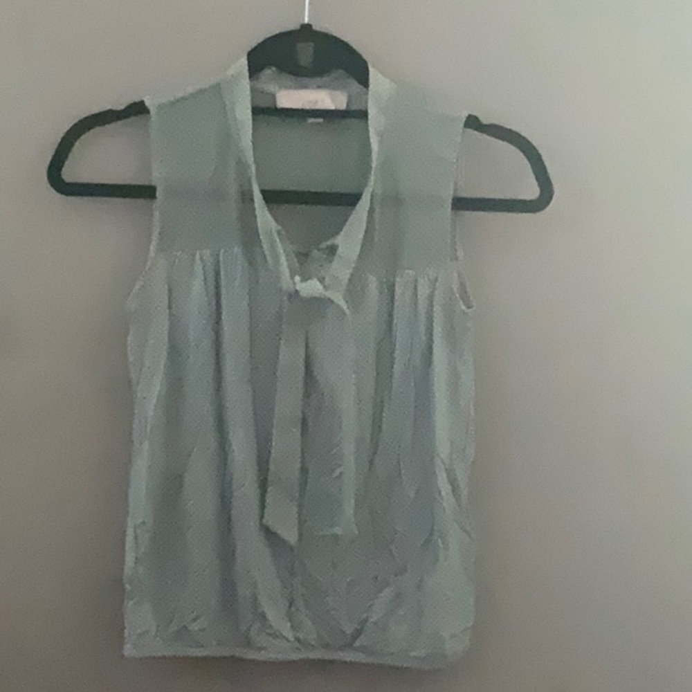 Women's Sleeveless Top - Light Blue